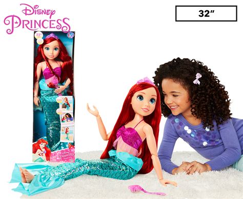 little ariel doll|disney princess 32 inch dolls.